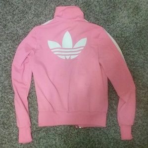 Pink Adidas Track Suit Jacket